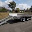flat top tandem trailer