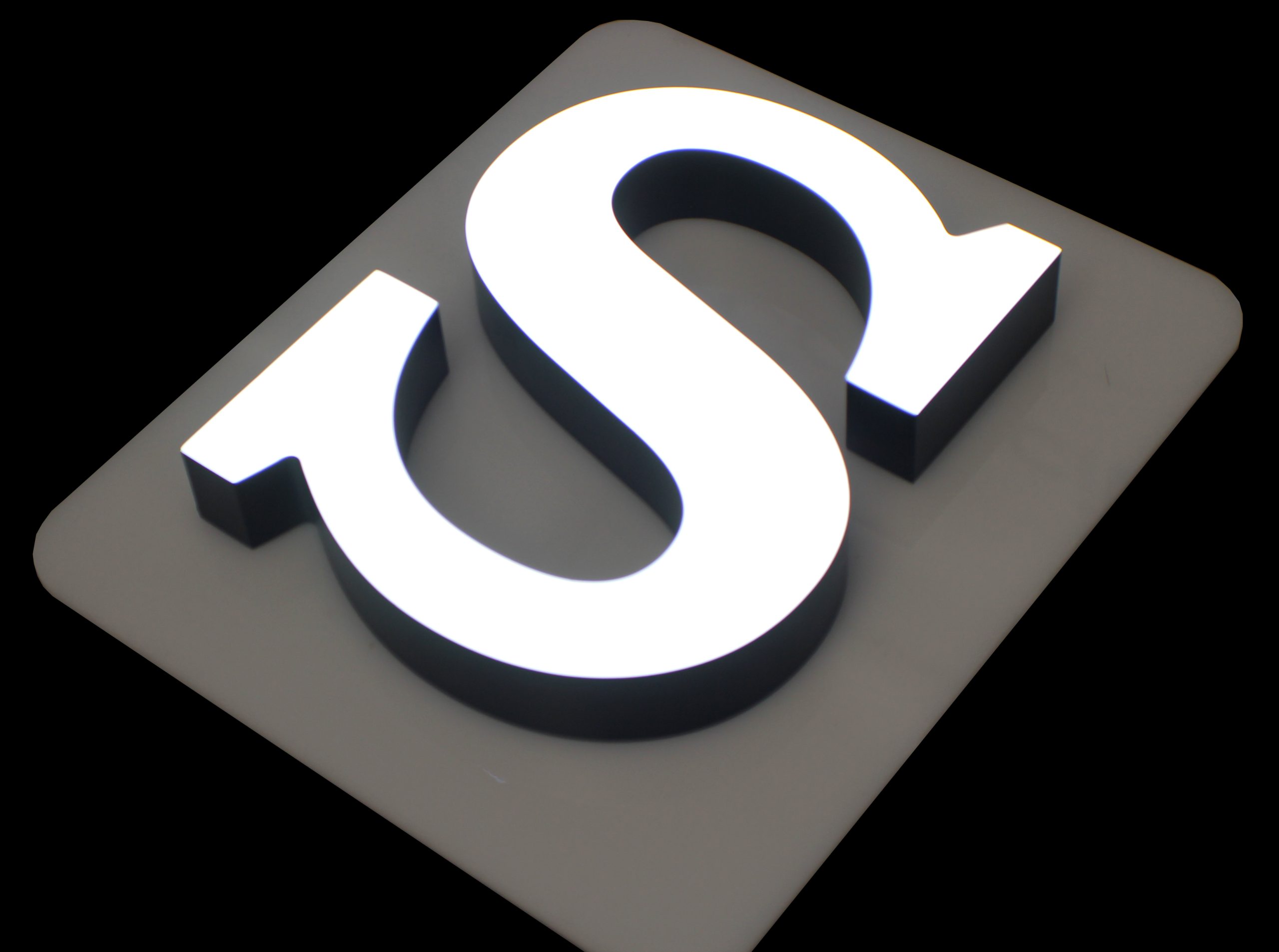 3d letter signage