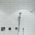 wall to wall shower screen