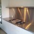 stainless steel kitchen splashback