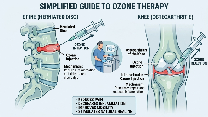 A Guide to Ozone Treatment for Disc and Knee Problems